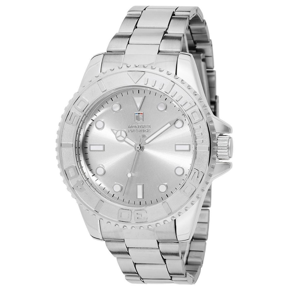 Montres Prestige X Invicta luxury Silver Stainless Steel Watch 43mm